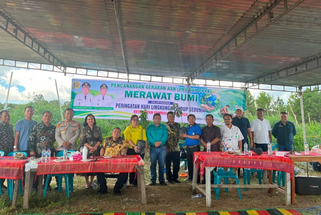 Bupati Dairi Canangkan Gerakan ASN Merawat Bumi, Tanam 1.000 Pohon Alpukat