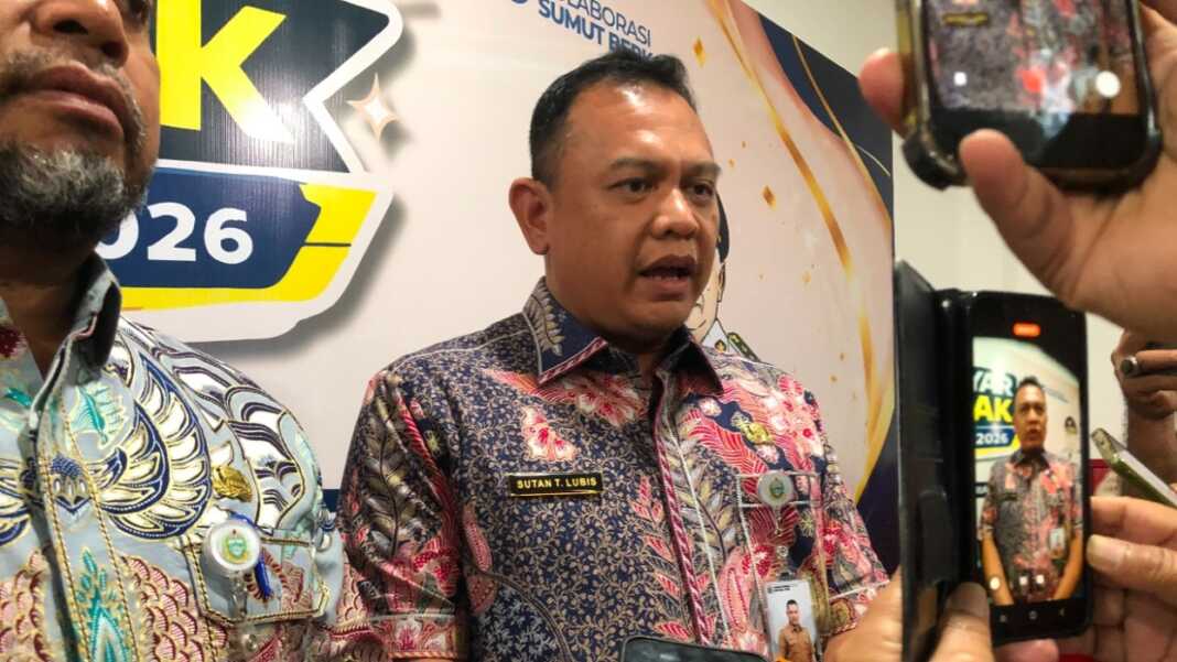 Kepala Bapenda Sumut, Sutan Tolang Lubis.(Dok : Ihsan Syahreza)