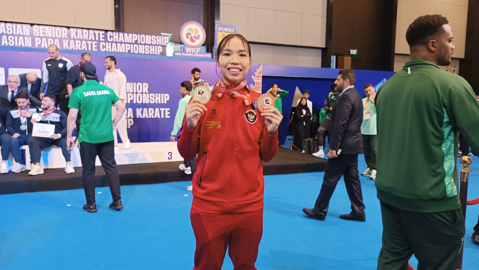 Mahasiswi USU Juara Karate Asia, Rektor USU Berharap Jadi Inspirasi Bagi Mahasiswa Lain