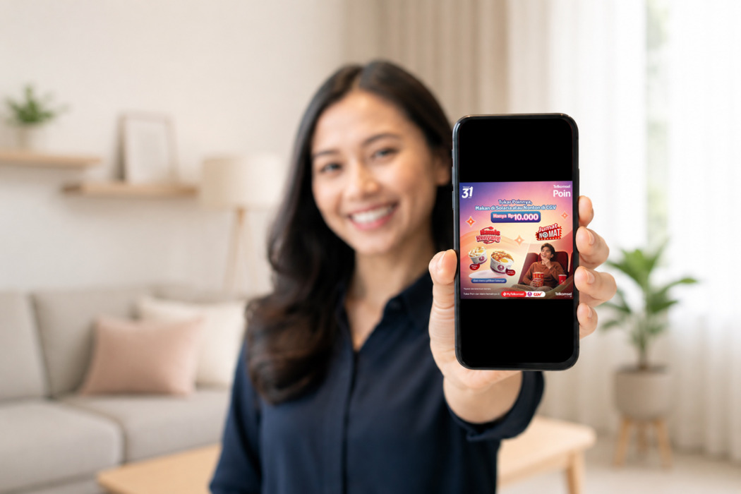 Sebagai apresiasi untuk pelanggan, Telkomsel memberikan Promo Kamis Kenyang di Solaria dan Promo Jumat Nonton Hemat di CGV seharga Rp10 ribu yang berlaku selama persediaan masih ada.