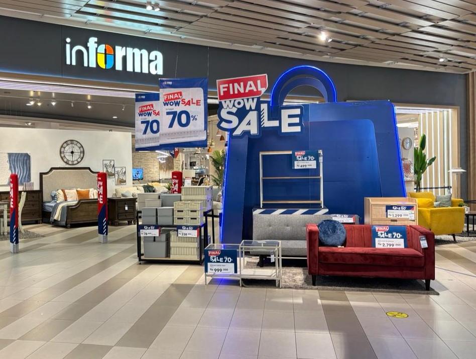 Puncak Diskon Final WOW Sale di INFORMA Delipark Medan Makin WOW, Diskon Hingga 70% dan Ekstra Diskon 5%