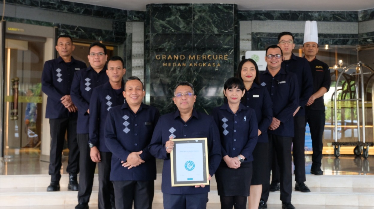 Grand Mercure Medan Angkasa Menjadi Hotel Pertama di Sumatera yang Meraih Sertifikasi Green Globe