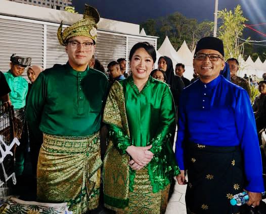 GEMES 2026: Datok Yan Djuna (kanan) bersama wali Kota Medan didampingi istri pada pembukaan Gemes 2026. (Istimewa/Sumut Pos)