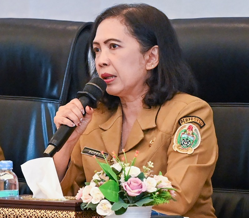 Kepala Biro Perekonomian Sumatera Utara, Poppy Marulita Hutagalung.(Dok : Diskominfo Sumut)