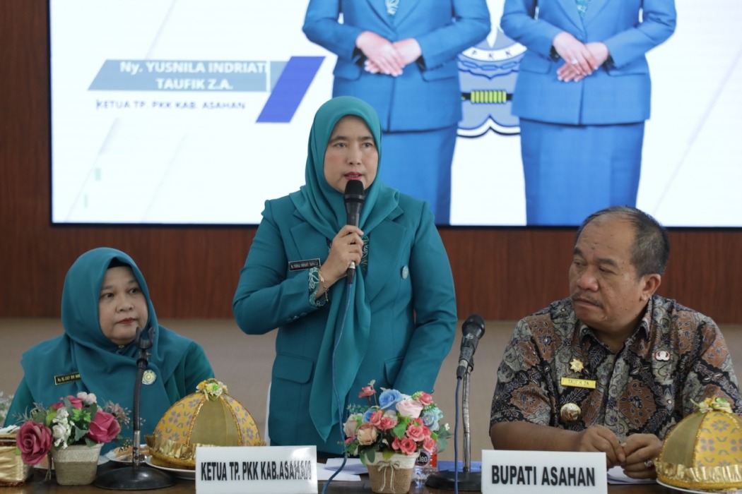 Perkuat Sinergi Program hingga Tingkat Desa, Bupati Asahan Buka Rakornis TP PKK