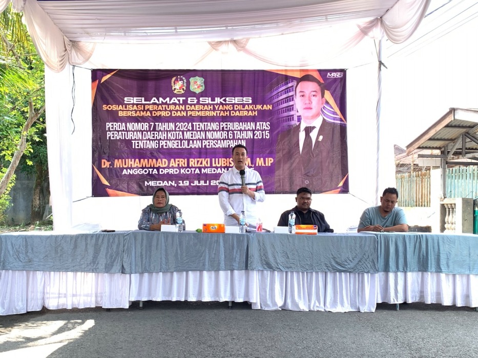 Hadapi Musim Hujan, Rizki Lubis Minta Drainase Bebas Sampah