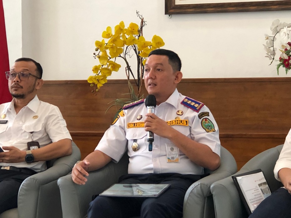 Kepala Dinas Perhubungan Sumatera Utara, Yuda Pratiwi Setiawan.(Dok : Ihsan Syahreza)