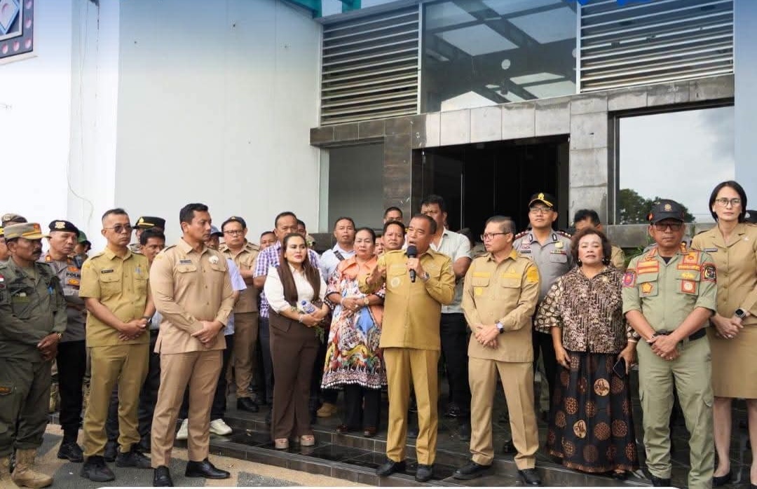 Hadapi Unjuk Rasa Forum Petani Bunga Kabupaten Karo, Bupati Ngaku Tak Berhak Hentikan Operasional  PTTS