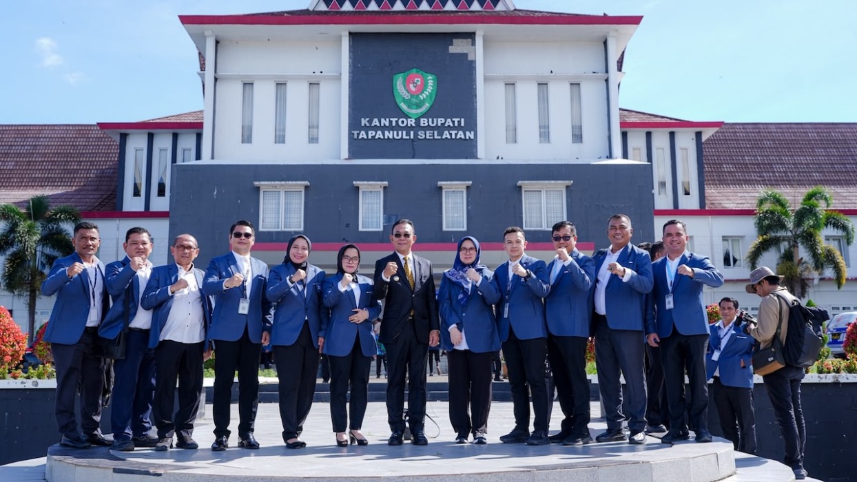 Peserta PKN Tingkat II Angkatan XII Lakukan Visitasi Kepemimpinan Nasional di Tapsel