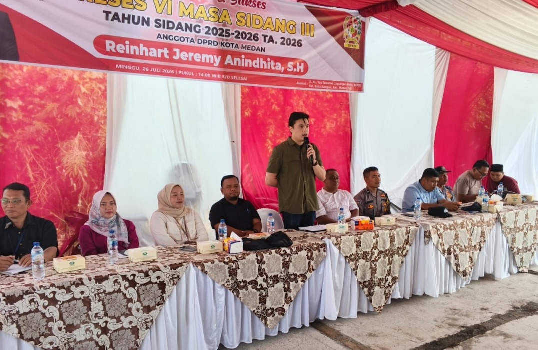 Anggota DPRD Medan, Reinhart Jeremy di Kotabangun, Warga Keluhkan Bansos, Pendidikan, dan Geng Motor