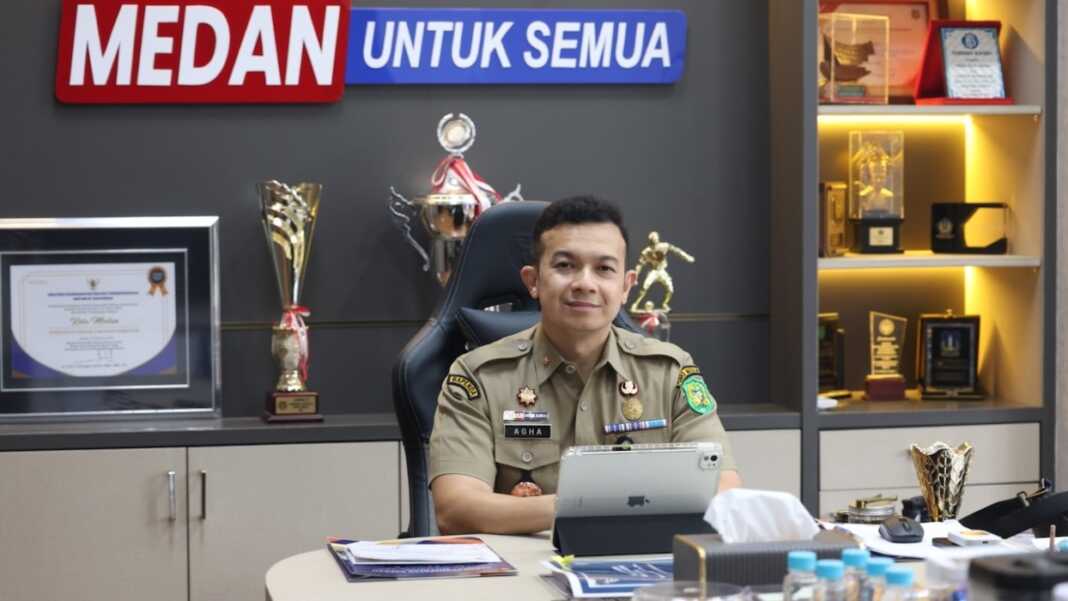 Kepala Bapenda Kota Medan, M. Agha Novrian.