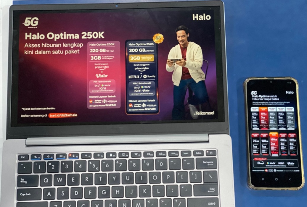 Telkomsel menghadirkan Halo Optima, paket layanan pascabayar terbaru yang menggabungkan kuota internet besar, akses hiburan premium, perlindungan digital, serta berbagai layanan prioritas dalam satu paket.