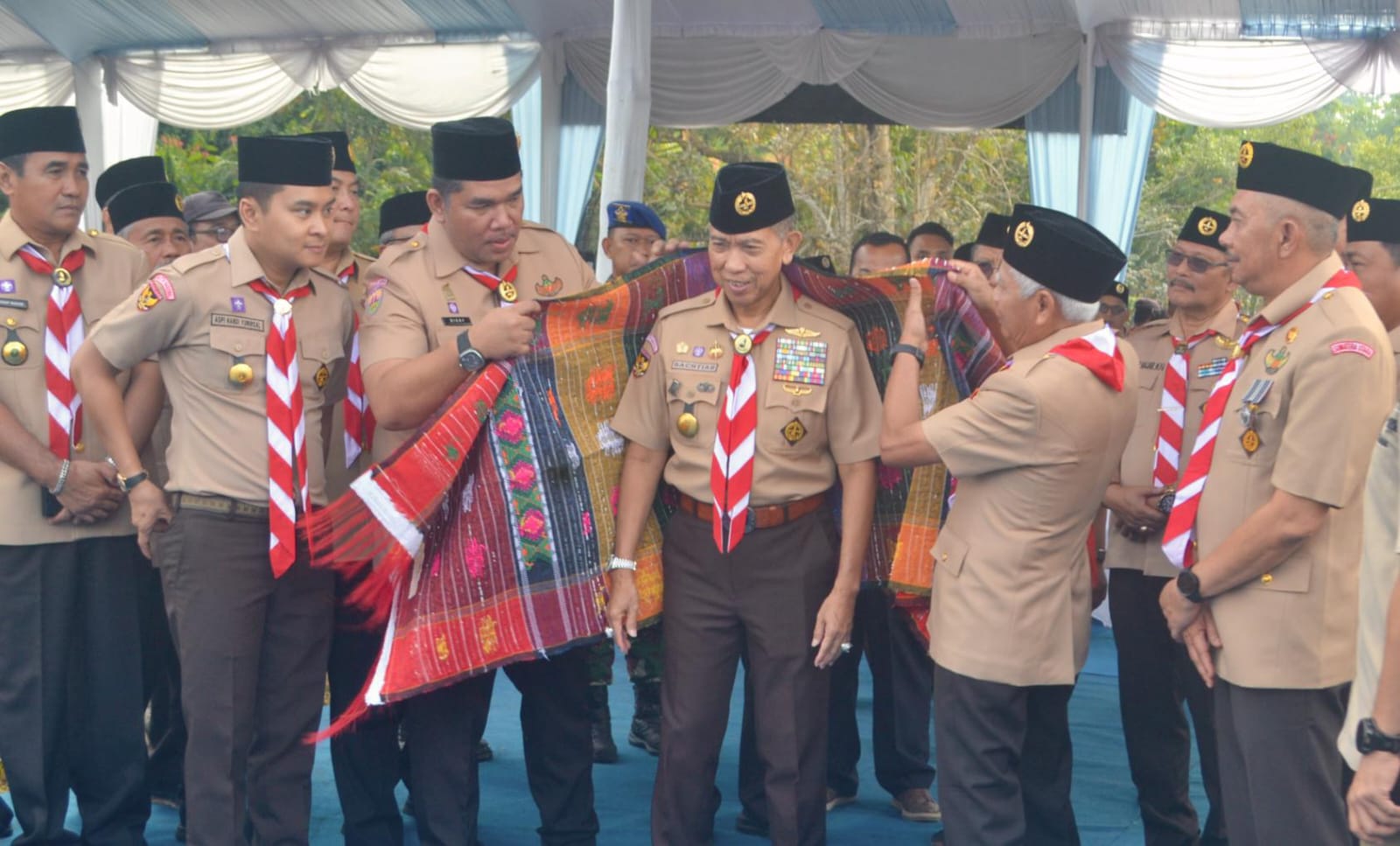H. Surya Buka Jambore Daerah Gerakan Pramuka Sumut: Jadilah Generasi yang Membawa Solusi