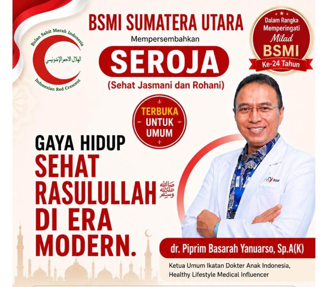 Dua Dekade Mengabdi, BSMI Sumut Edukasi Warga Hidup Sehat ala Rasulullah
