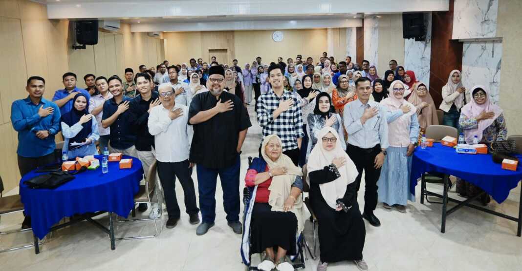 UNPAB: Monthly upgrade academy bertema Unpab Legacy and Pride Experience di Ruangan Al-Huda Gedung A Unpab. (Istimewa/Sumut Pos)