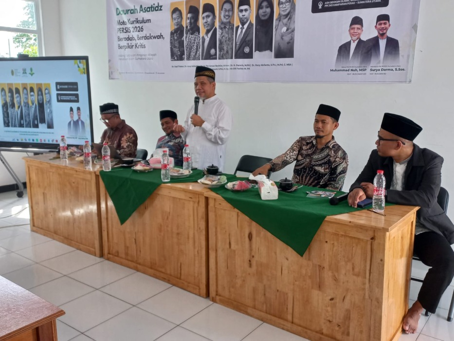 PW PERSIS Sumut Gelar Daurah Asatidz 2026: Perkuat Kualitas Pengajar dan Perluas Jaringan Pendidikan Islam