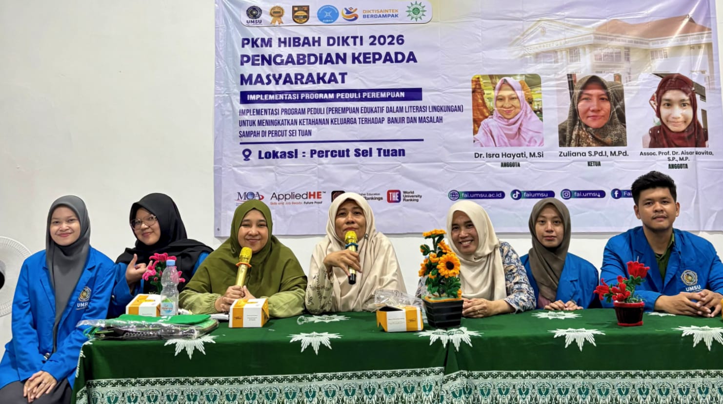 Program Peduli UMSU Cetak Perempuan Aisyiyah Peduli Lingkungan di Percutseituan