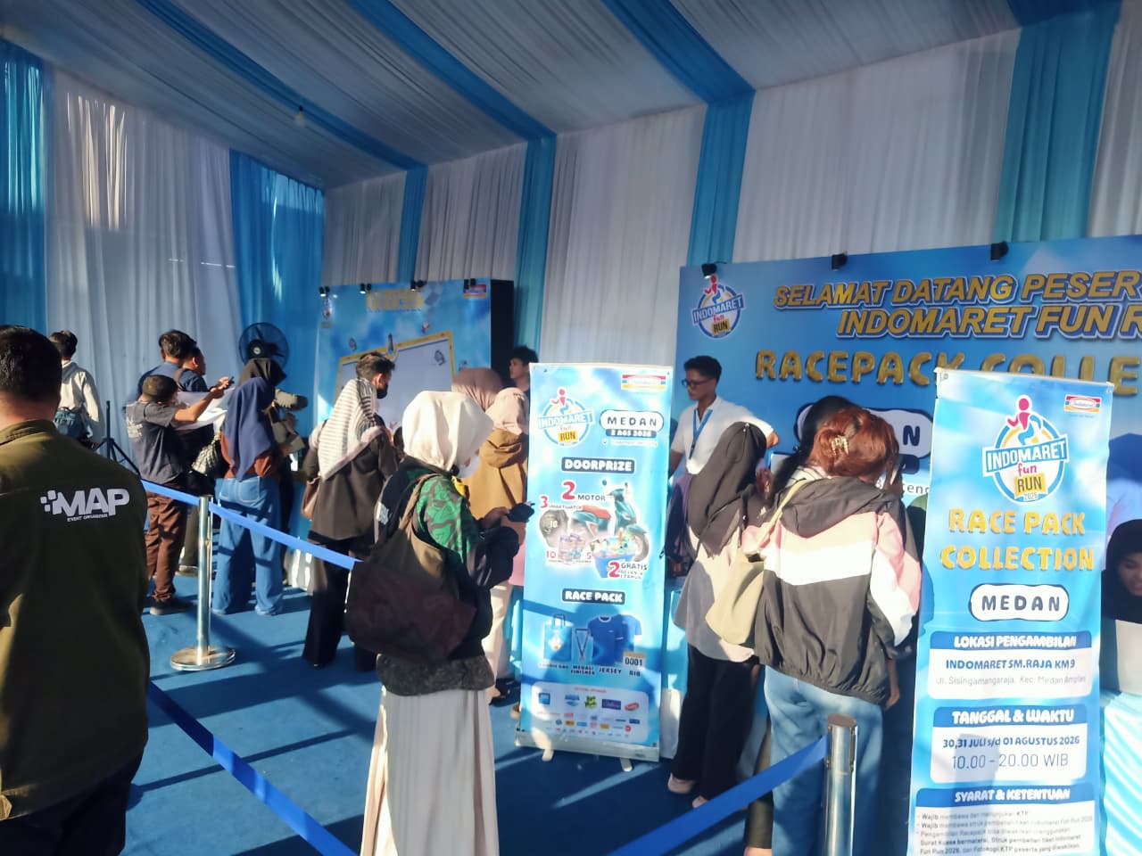 Tembus 5.000 Peserta dalam Dua Hari, Pengambilan Racepack Indomaret Fun Run Medan 2026 Dibuka Hingga Sabtu