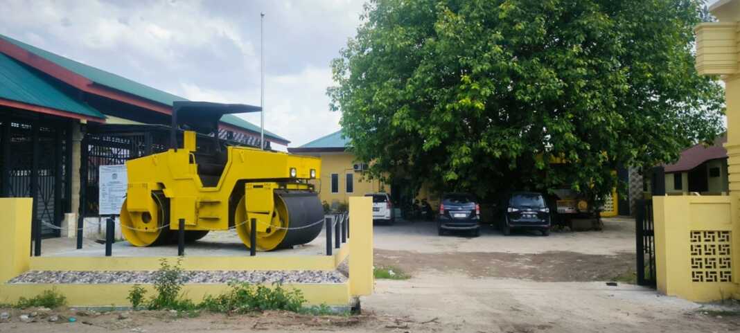 Kantor Dinas PUPR Binjai di Jalan MT Haryono, Binjai Utara. (Teddy Akbari/Sumut Pos)