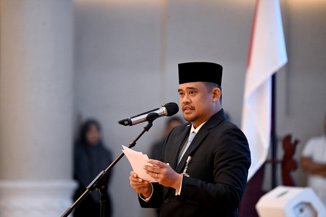 Gubernur Sumatera Utara, Muhammad Bobby Afif Nasution. (Kominfo Sumut)