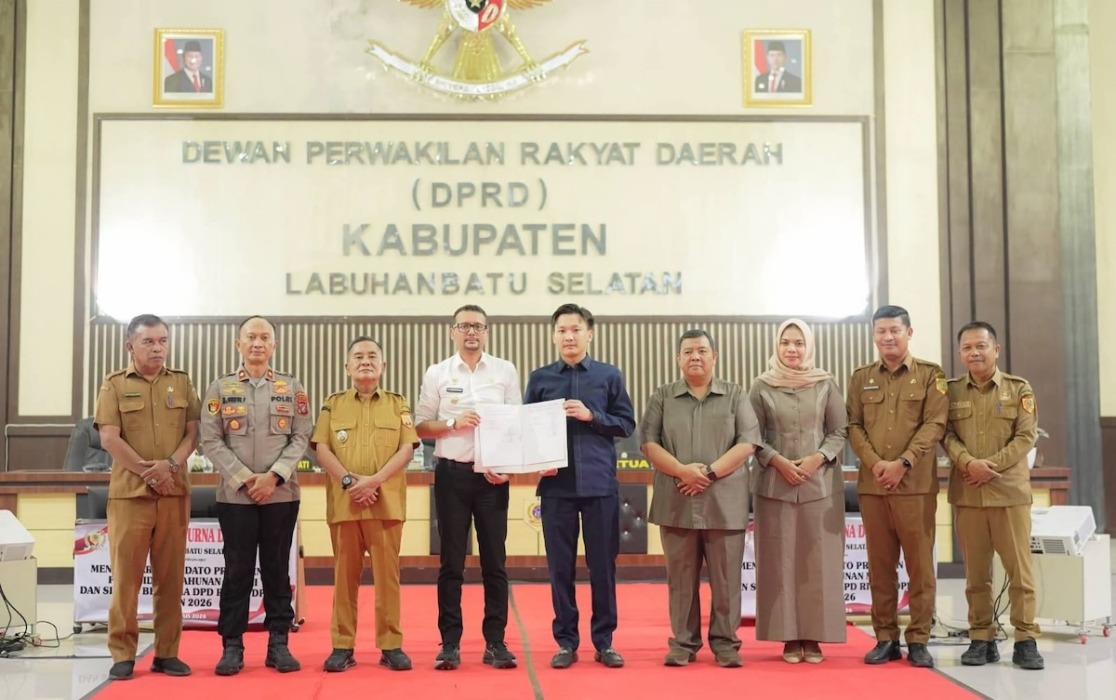 KUA-PPAS APBD 2027 Disepakati, Bupati dan DPRD Labusel Lanjutkan Tahapan Penganggaran
