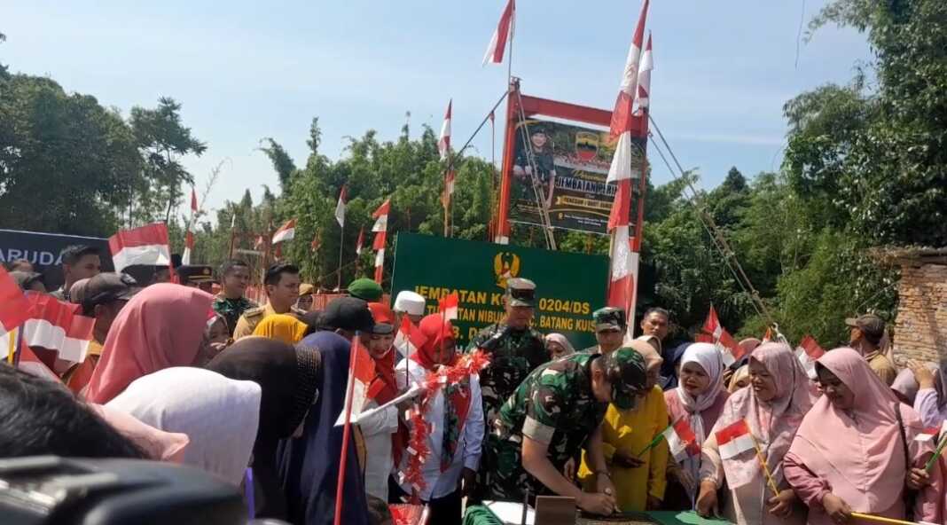 Pangdam I/BB, Jembatan Perintis Garuda, Batangkuis Deliserdang, Mayjen TNI Hendy Antariksa, Kodam I/Bukit Barisan