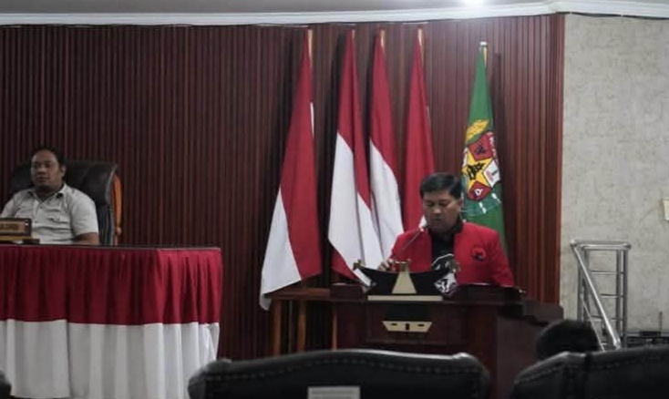 SOROTI: Fraksi Fraksi PDI Perjuangan DPRD Kabupaten Karo menyoroti tingginya Silpa Tahun Anggaran 2025.