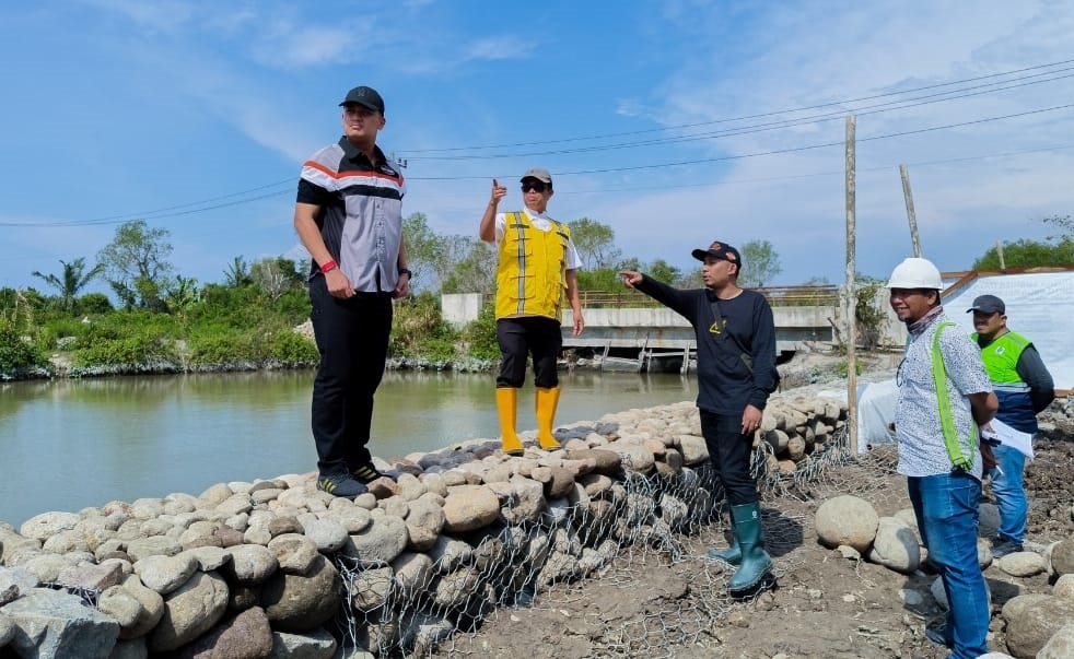 PASTIKAN: SDA Sumut memastikan pekerjaan peningkatan saluran pada Daerah Irigasi (DI) Rawabogak Besar di Kabupaten Sergai berjalan sesuai rencana. Hingga akhir Juli 2026, progres fisik pekerjaan telah mencapai sekitar 6 persen.(Dok : Dinas Sumber Daya Air (SDA) Sumut).