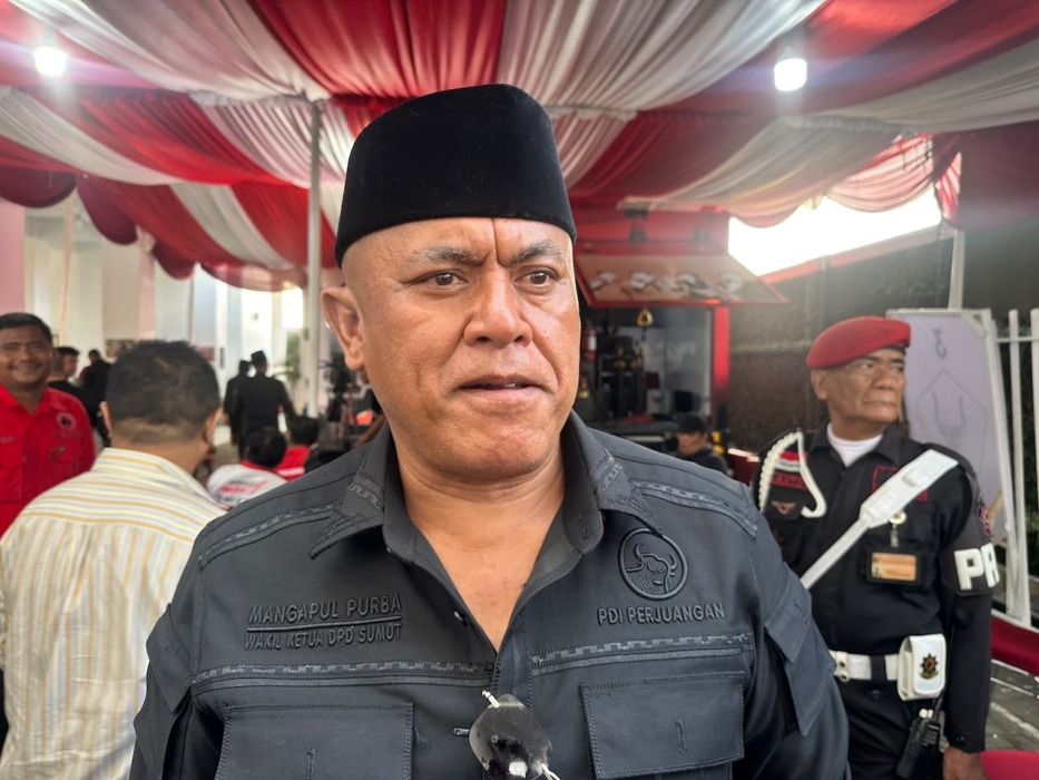 Ketua Fraksi PDI-P DPRD Sumut, Mangapul Purba