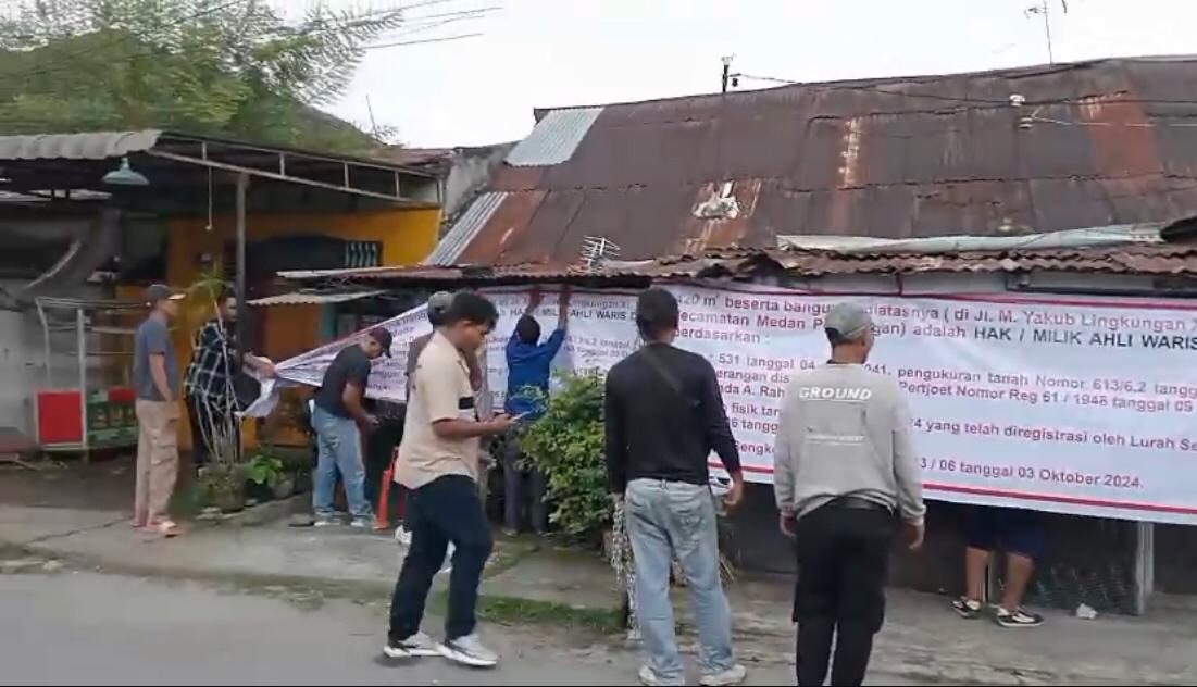 Sengketa Tanah di Jalan M Yakub, Penghuni Empat Rumah Diteror