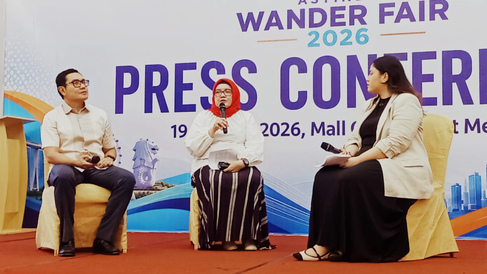 Pameran Pariwisata Singapura, Astindo Sumut Gandeng STB Gelar Wander Fair di Mall Centre Point Medan