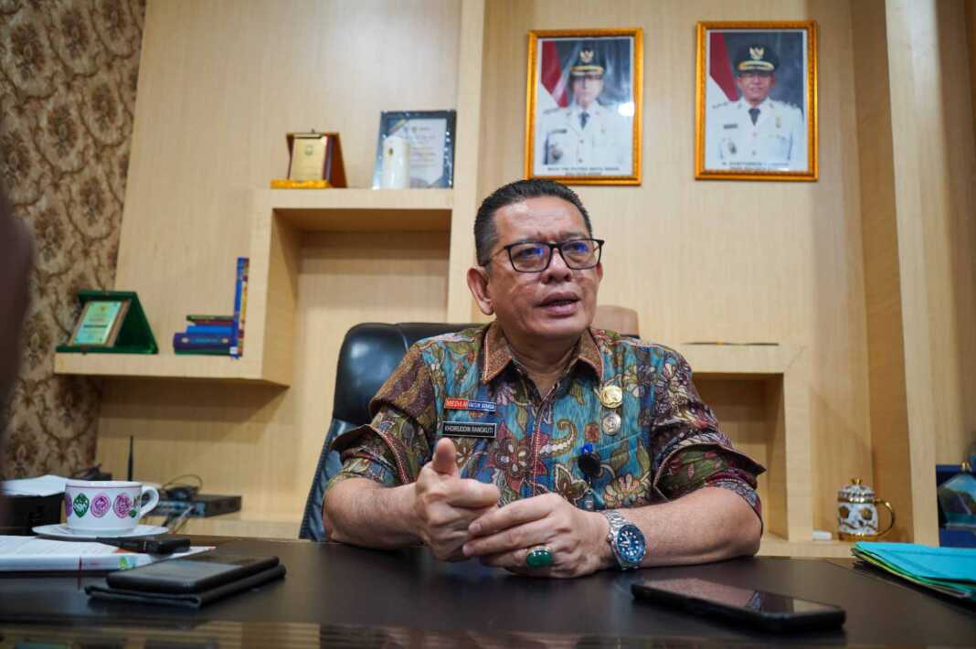 Kepala Dinas Sosial Kota Medan Khoiruddin Rangkuti.