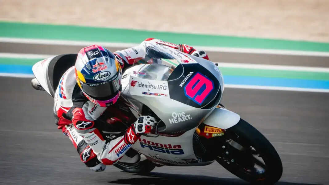 Veda Ega Pratama gagal meraih poin di Moto3 San Marino. (int).