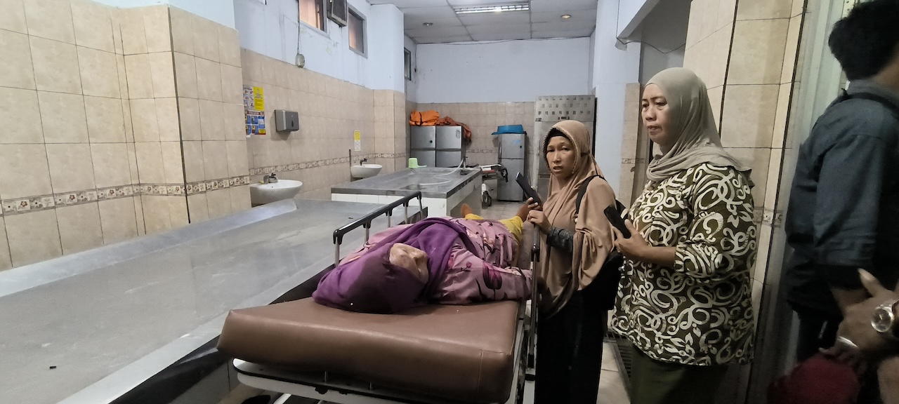 Ditimpa Dahan Pohon, Pedagang UMKM di Lapangan Merdeka Binjai Meninggal Dunia