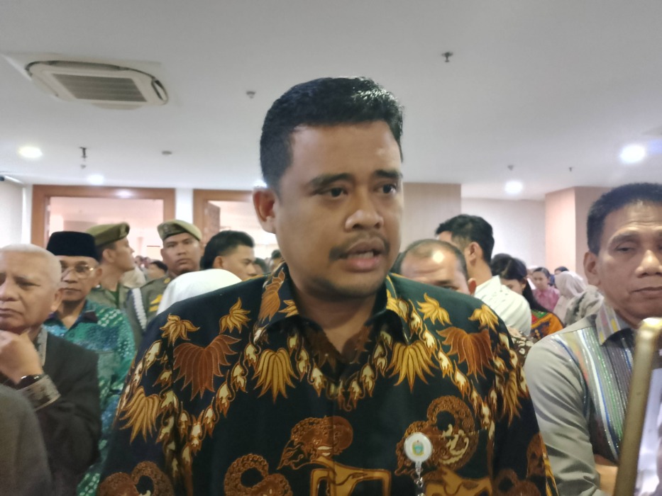 Gubernur Sumatera Utara Muhammad Bobby Afif Nasution.(Dok : Ihsan Syahreza).