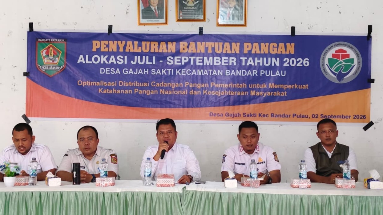 262 PBP Bandar Pulau Terima Bantuan Beras
