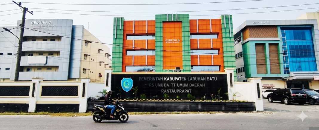RSUD Rantauprapat di kawasan jalan KH Dewantara (fajar)