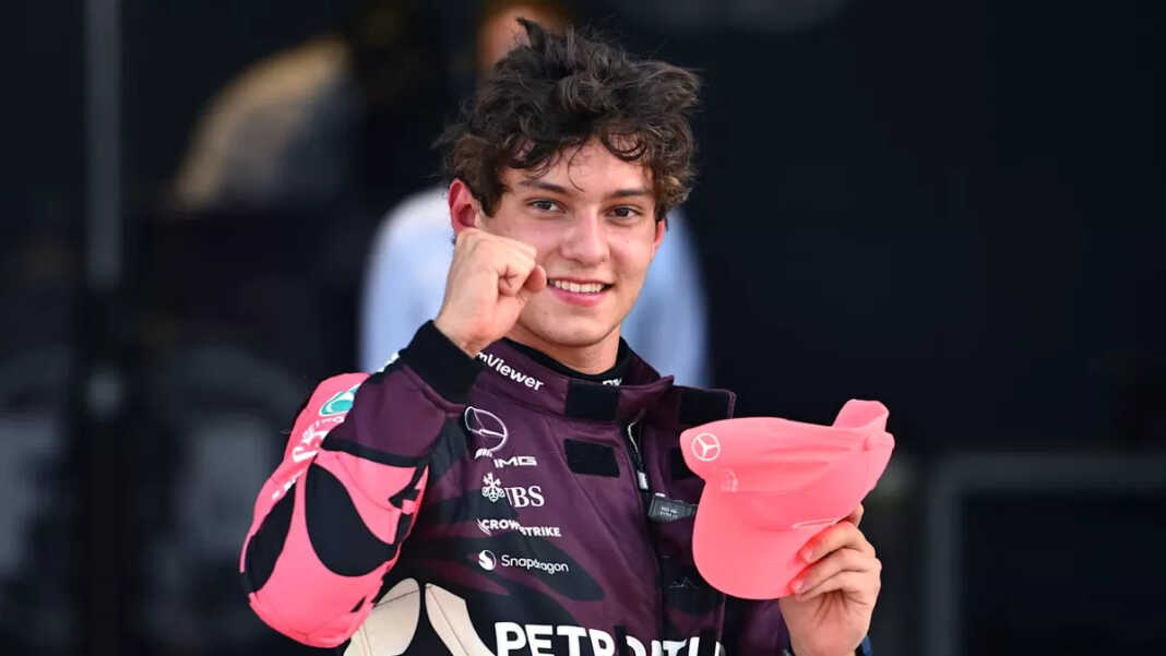 Kimi Antonelli cemerlang bersama Mercedes. (int).