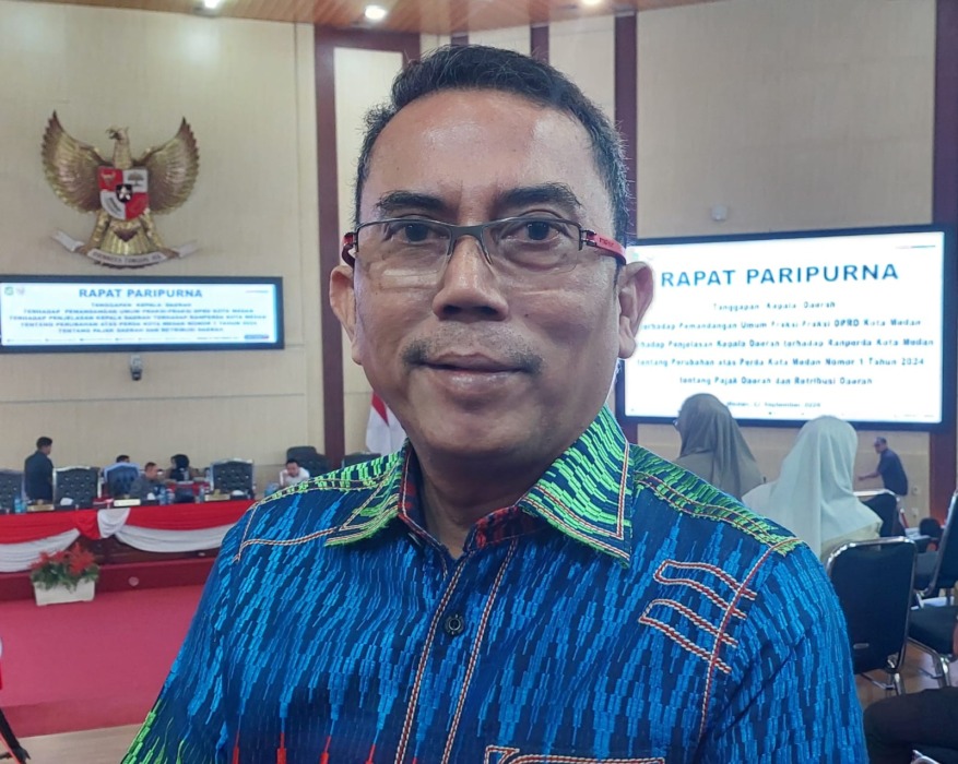 Ketua Komisi IV DPRD Medan, Paul Mei Anton Simanjuntak.