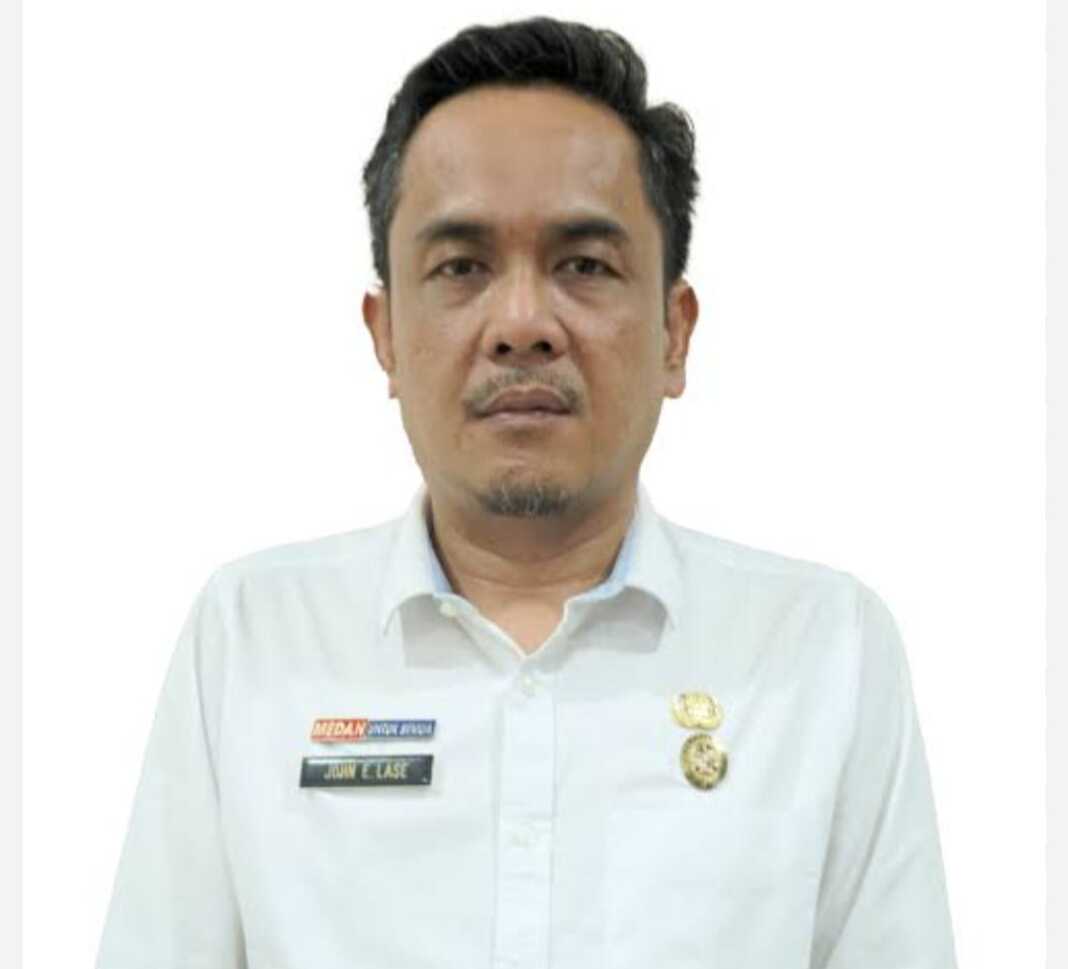 Kadis PKPCKTR Kota Medan, John Ester Lase.
