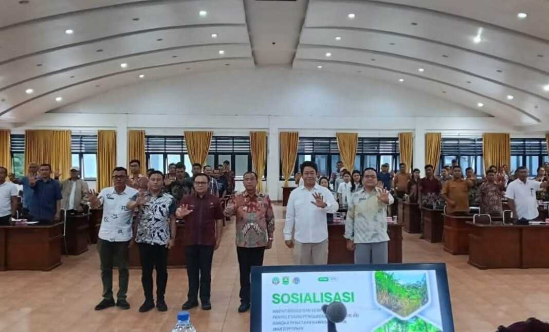 SOSIALISASI: Pemkab Karo menggelar Sosialisasi Inventarisasi dan Verifikasi Penyelesaian Penguasaan Tanah dalam Rangka Penataan Kawasan Hutan (INVER PPTPKH) Tahun 2026