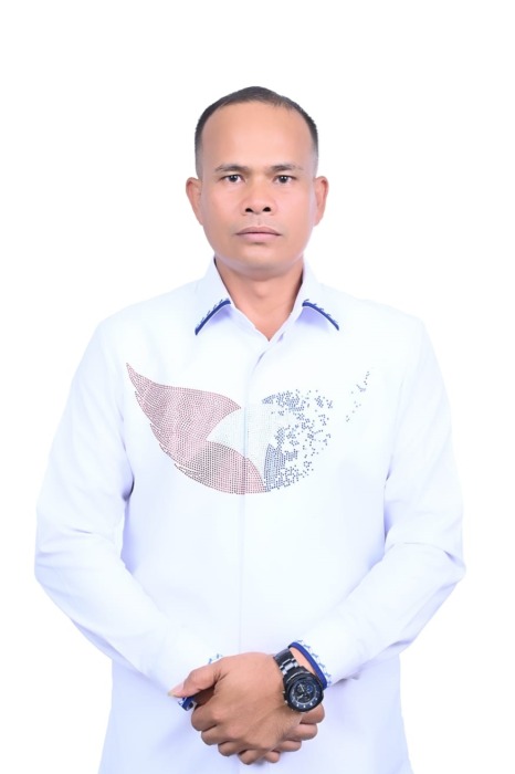 FOTO: Ketua DPD Partai Perindo Batubara Alpon Sirait ST yang juga Anggota DPRD Batubara. Foto.Liberti H Haloho.