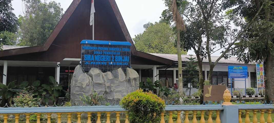 SMA Negeri 2 Binjai di Kecamatan Binjai Selatan. (Teddy Akbari/Sumut Pos)