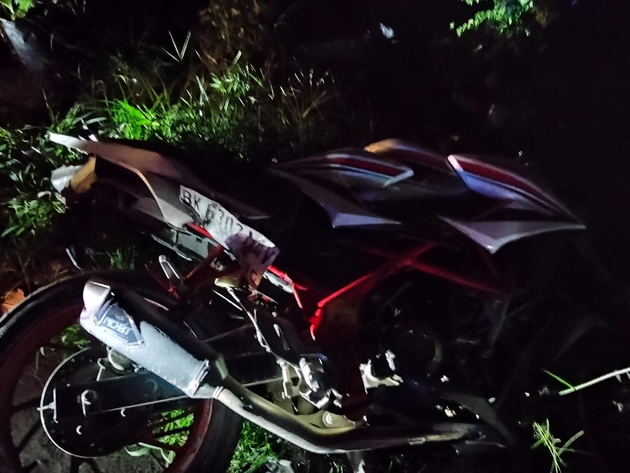Laka Lantas Beruntun di Perbaungan, Pengendara Motor Tewas
