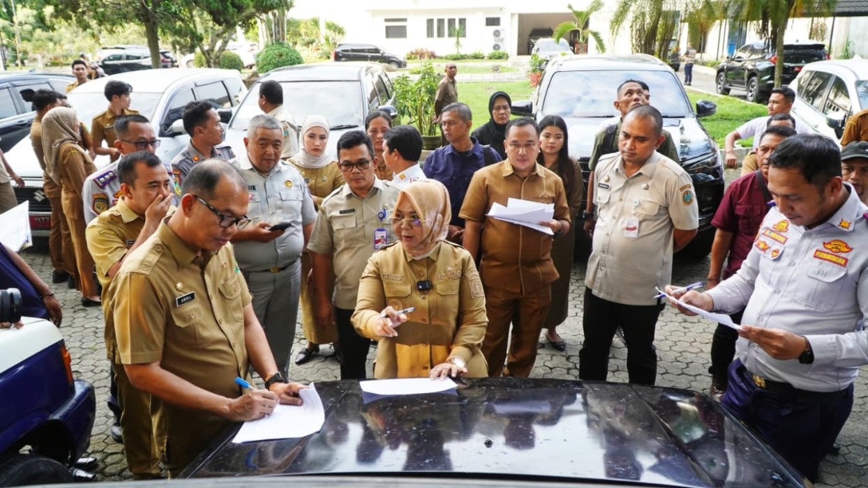 Plt Bupati Langkat Tiorita Gebrak Penertiban Aset
