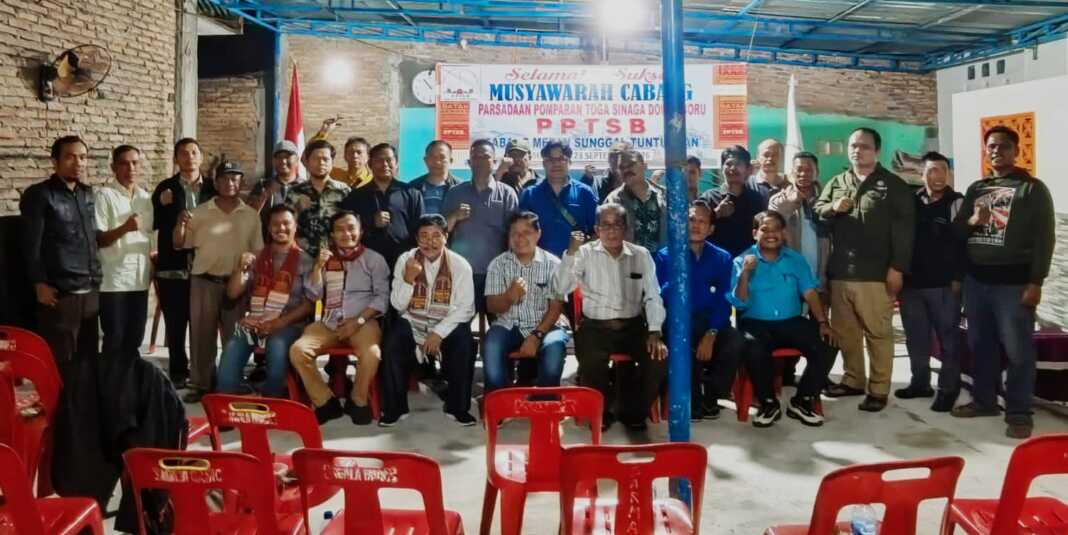 MUSCAB: Musyawarah Cabang PPTSB Medan Sunggal Tuntungan di Aula GPI Diski Km 14 Sunggal. (Istimewa/Sumut Pos)