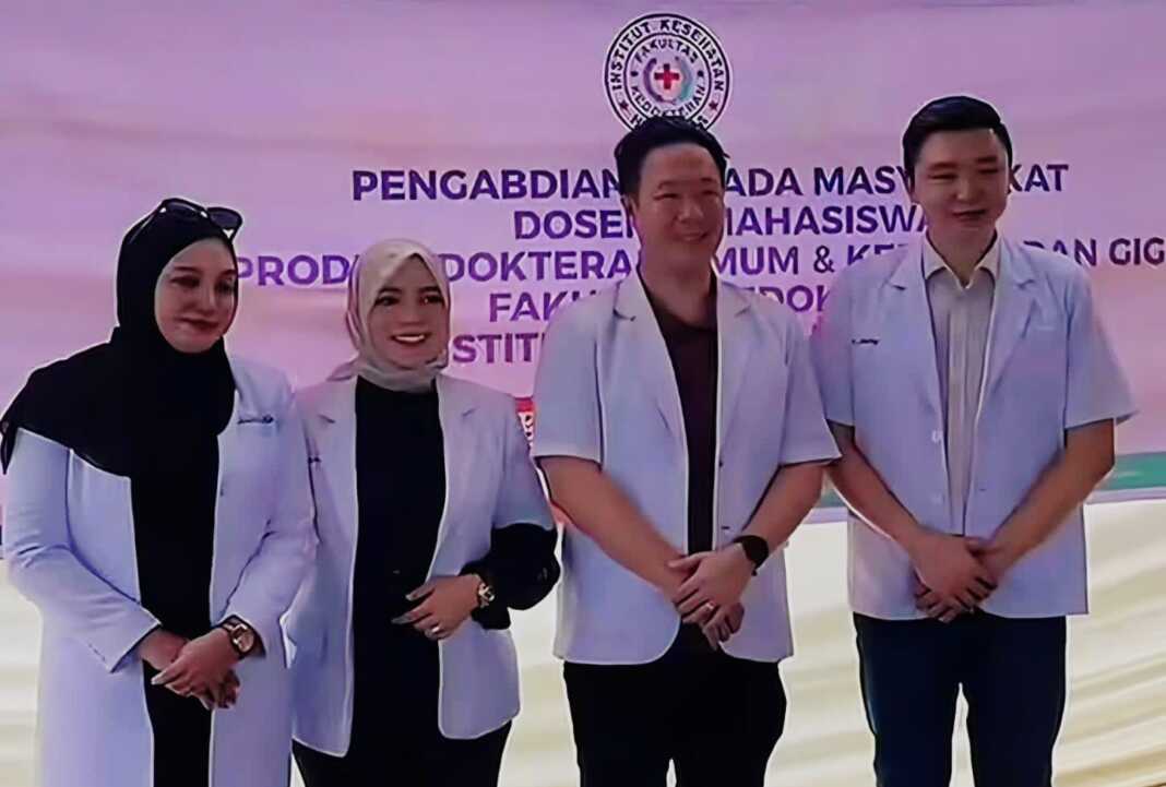RONGGA MULUT: Penyuluhan tentang pencegahan penyakit rongga mulut di RS Wulan Windi oleh Program Studi S1 Dokter Gigi dan Profesi Dokter Gigi Fakultas Kedokteran pada Institut Kesehatan Helvetia. (Istimewa/Sumut Pos)