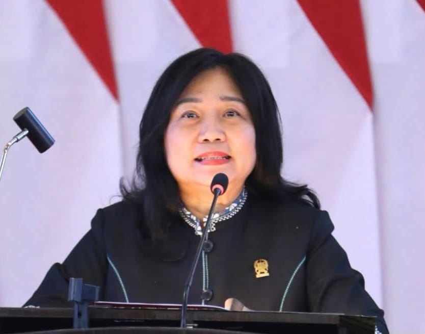 Juru bicara Fraksi PDI Perjuangan DPRD Medan, DR Dra Lily MBA MH.