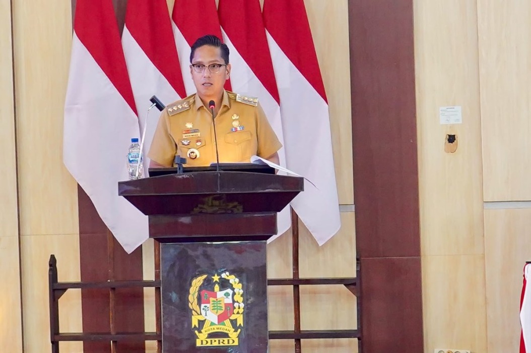 Wali Kota Medan Rico Tri Putra Bayu Waas.