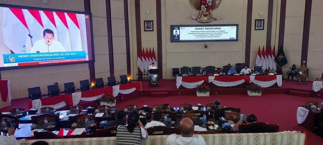 juru bicara PSI DPRD Kota Medan, Henry Jhon Hutagalung.